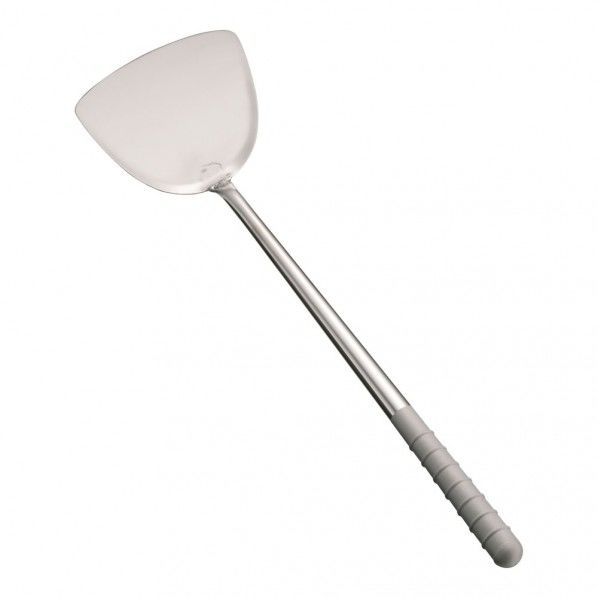 オールステンレス ブラスト加工 中華ヘラ