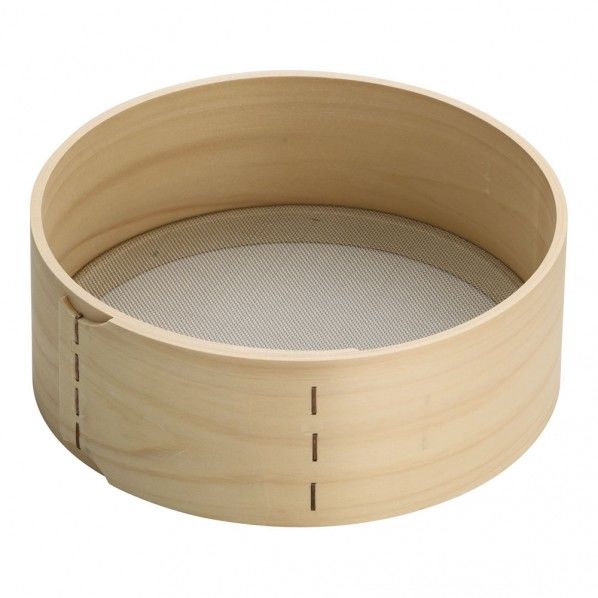 木枠粉フルイ 中目(24メッシュ) 7寸 BKN03007 1個