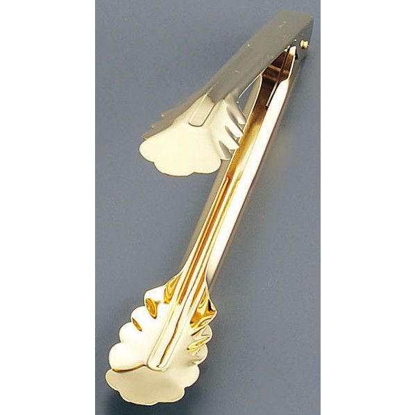 SA18－0万能トング(金メッキ付) 大 BBV181 1個