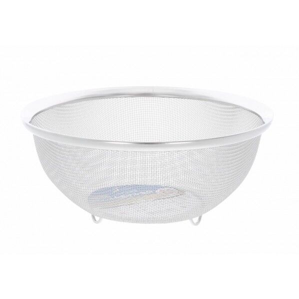 ステンレス丸型ザル 足付 1個