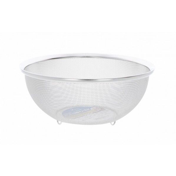 ステンレス丸型ザル 足付 1個