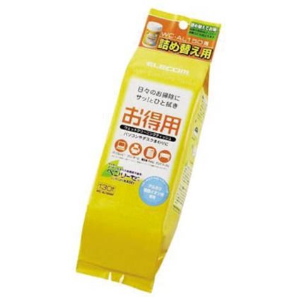 ＷＣーＡＬ１５０用詰め替え用ウェットクリーニングティッシュ１３０枚入 WC-AL130SP 1
