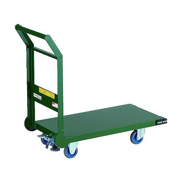 鋼鉄製省音運搬車(固定ハンドルタイプ・エアーキャスター)