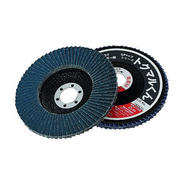 ＧＰトップトクマルくんジルコニアΦ１００１０枚入６０＃ 60 214 x 110 x 65 mm GP100TMZ 60(Z60 10コイリ) 10枚