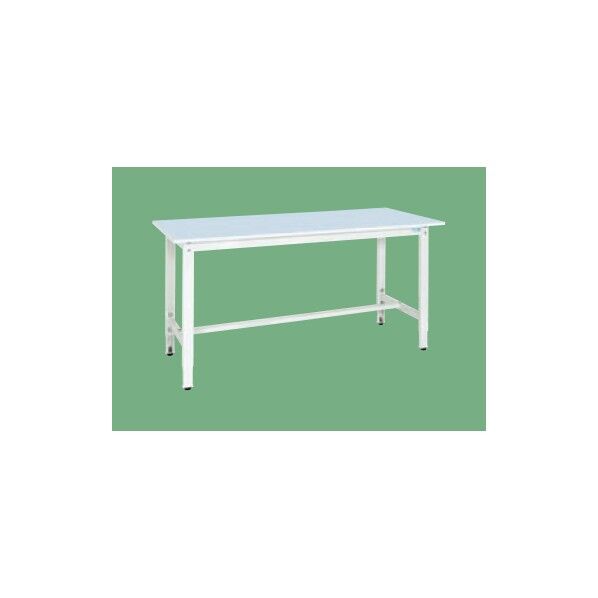 軽量高さ調整作業台TKK8タイプ抗ウイルス天板 パステルブルー 1800×900×800~1000 TKK8-189VPB 1台