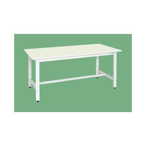 軽量作業台KHタイプ抗菌･抗ウイルス サカエリューム天板仕様 パステルグリーン 900×600×800 KH-38VFG 1台