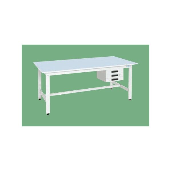 軽量作業台KKタイプ抗ウイルス天板 パステルブルー 1800×900×740 KK-70CVPB 1台