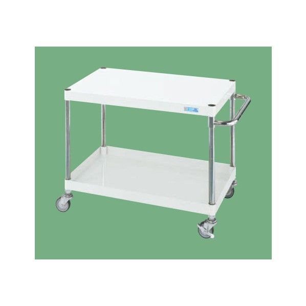 ニューパールワゴン 軽量タイプ ナイロンウレタン車 パールホワイト 600×400×600 PMR-102NUW 1台