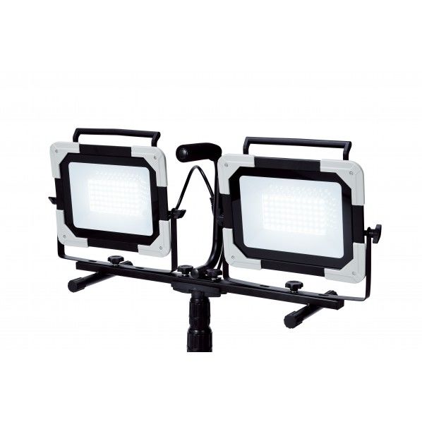 LEDワークライトスタンド式ダブル 60W WLT-060LWA 1個
