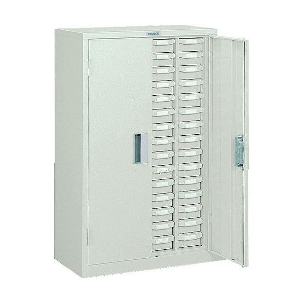 バンラックケースA型扉付4列15段ネオグレ NG A415D 1台