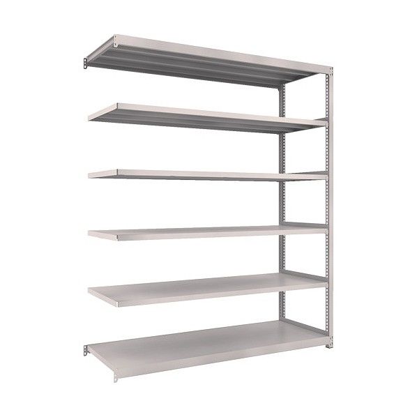 M2型軽中量ボルトレス棚 6段連結型