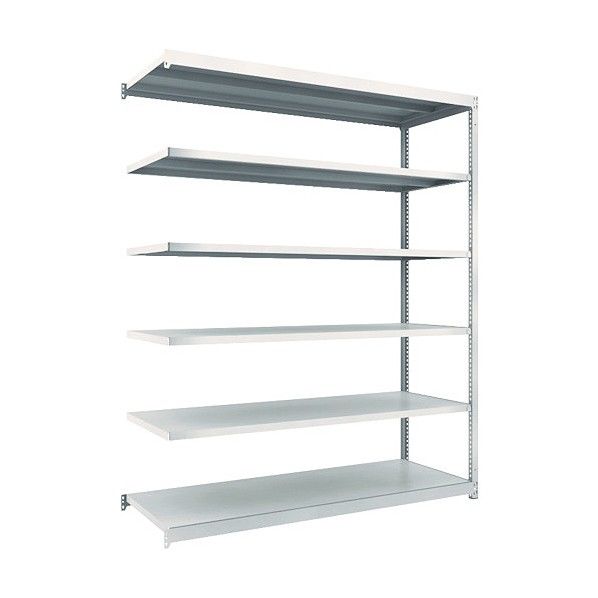 M1.5型軽中量ボルトレス棚 6段連結型