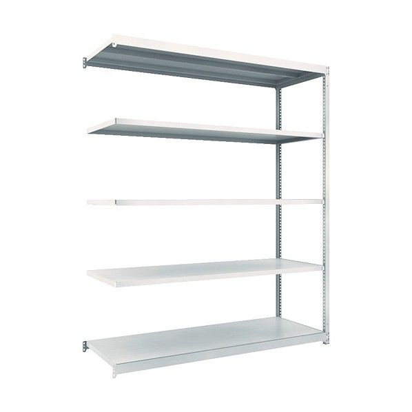 M1.5型軽中量ボルトレス棚 5段連結型