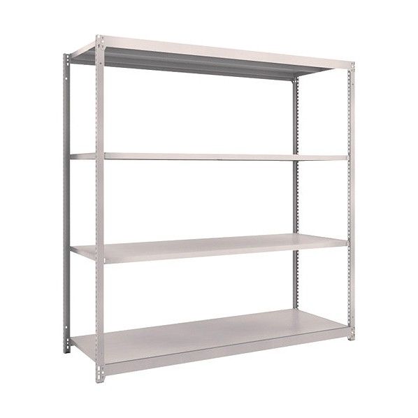 M1.5型軽中量ボルトレス棚 4段単体型