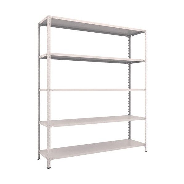 軽量ボルト式棚 開放型 5段