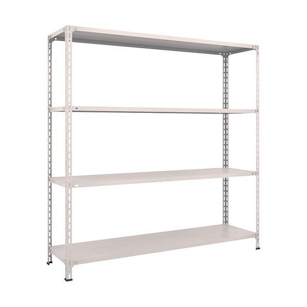 軽量ボルト式棚 開放型 4段