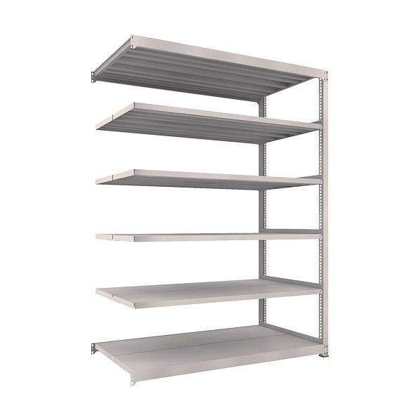 M5型中量ボルトレス棚 6段 連結型