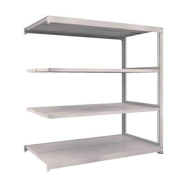 M5型中量ボルトレス棚 4段 連結型