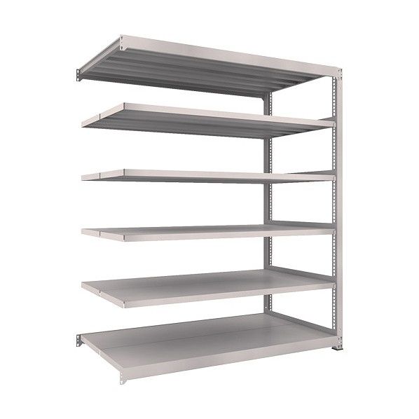 M3型中量ボルトレス棚 6段 連結型