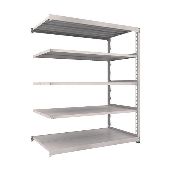 M3型中量ボルトレス棚 5段 連結型