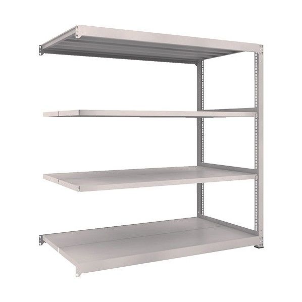 M3型中量ボルトレス棚 4段 連結型