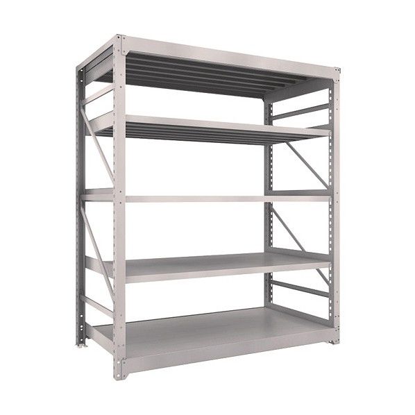 M10型重量ボルト式棚 5段単体型