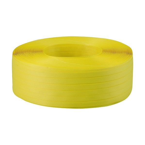 手締用PPバンド 黄 15.5mm×1000m TPP-155 Y 1点