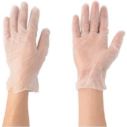 極薄ビニール手袋 117 x 230 x 60 mm 1741-100-M 100 枚入