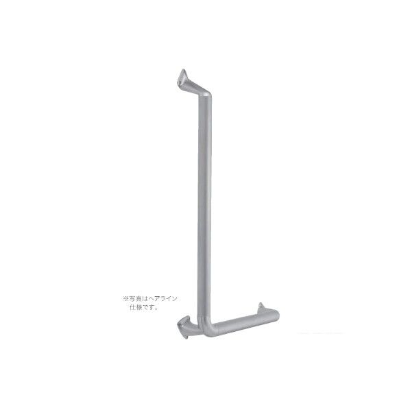 L形 補助手摺(鏡面)径42.7×600×400 (AK42957M) ソフトにぎりバー AK42957M 1本