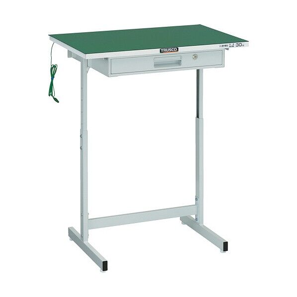 導電マット張小型作業デスク