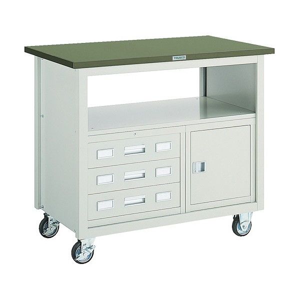 ツールワゴン(溶接一体型) 下段引出し・ロッカータイプ