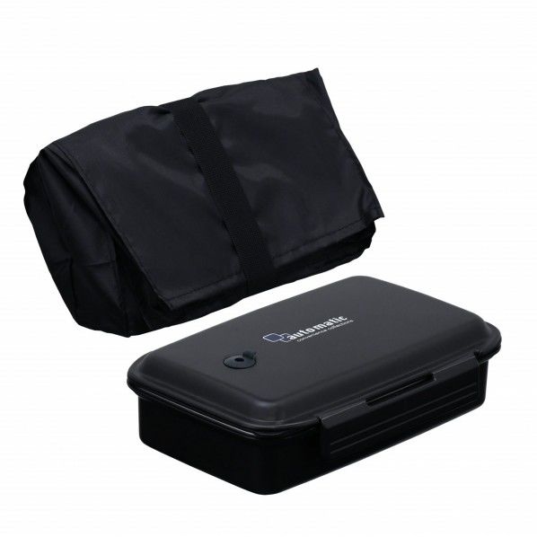 スリムランチボックス1段バック付 B-1477 1個