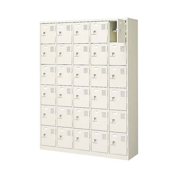 シューズボックス 5列6段 30人用