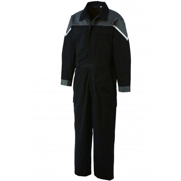 長袖ツナギ グレー/ブラック 3L CA-9007 1