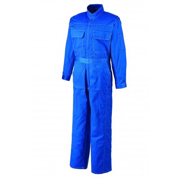 長袖ツナギ ブルー S CA-7722 1