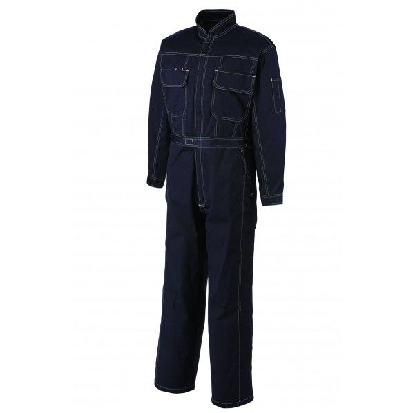 長袖ツナギ ネイビー L CA-7799 1