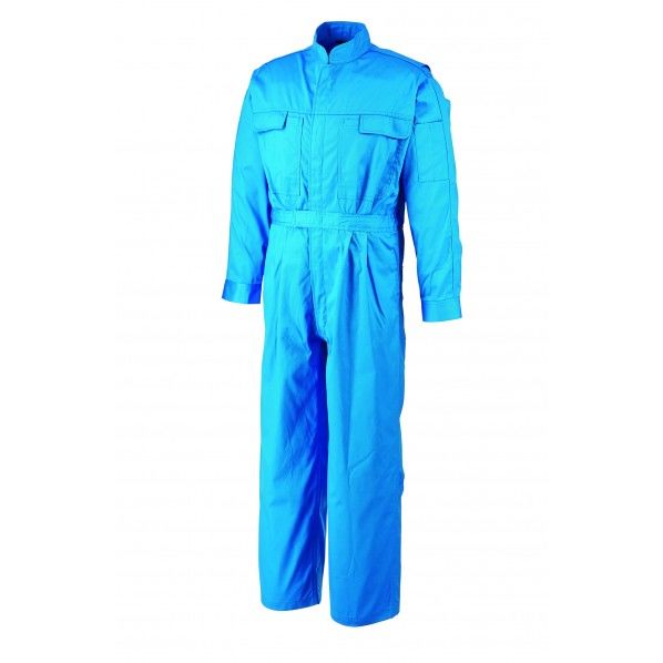 長袖ツナギ ブルー 5L CA-8302 1