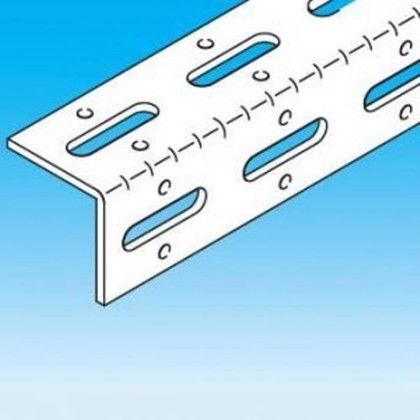 スーパーアングルY型 L型アングル(横長穴付) 2.4m 240cm LA1Y 1本