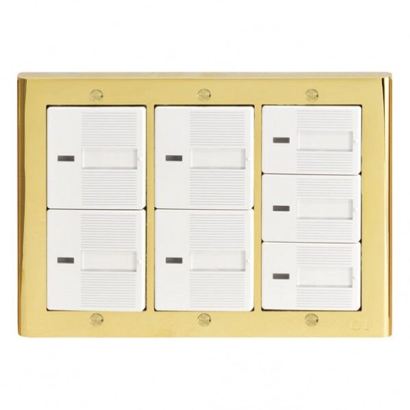 スイッチプレート PC 03 PVD