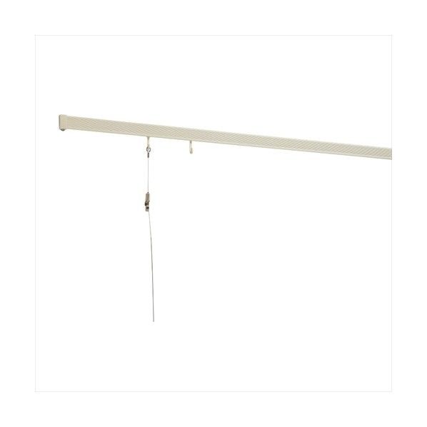 ホームピクチャーレイル アイボリー 11mm×29mm 1本