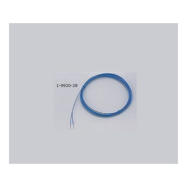 被覆熱電対(K熱電対:デュープレックス) テフロン(R)被覆 素線 100m 1-9930-28 1
