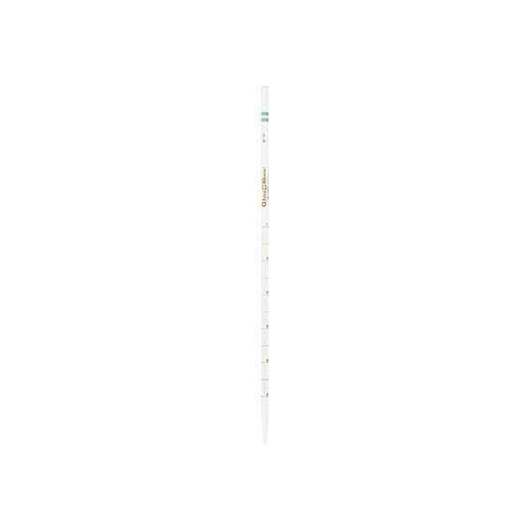 メスピペット中間目盛(スーパーグレード・カスタムA)MEASURING 緑 0.1ml 1-8612-01 2本