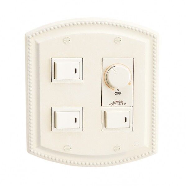 スイッチプレート PB 05 WAB