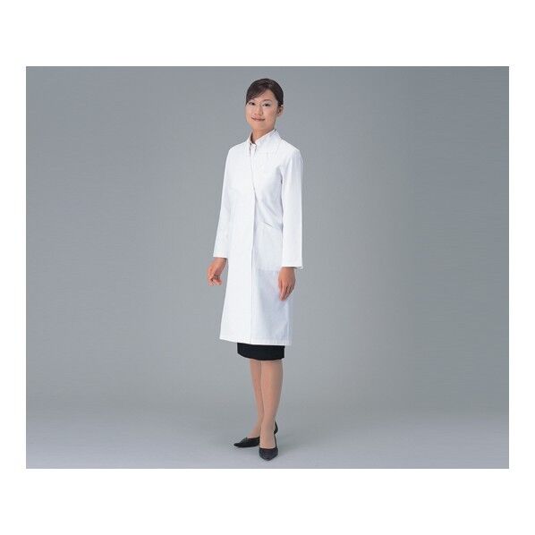 カラ－ラボコート（女性用） 白 M 1-9193-12 1