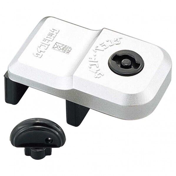 サッシ用補助錠 ウインドロックジャンボ シルバー N-1046 1点