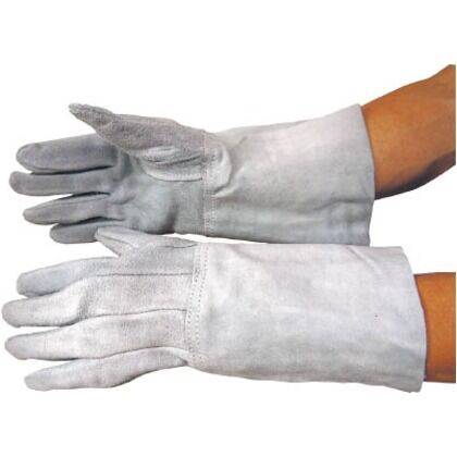 牛床革手袋 ガス溶断溶接用 5本指 No.40B フリー 1120 1点