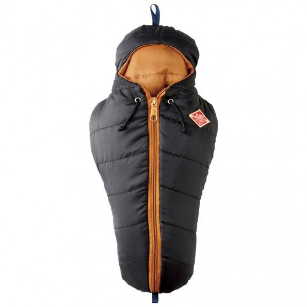 クッション&ブランケットS(寝袋)ブラック SF-3863-BK 1個