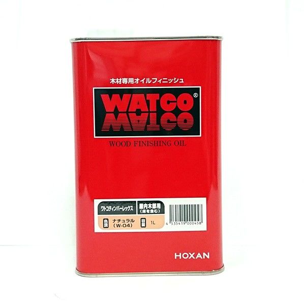 ワトコ ティンバーレックス浸透性木材用塗料 1L ナチュラル W-04