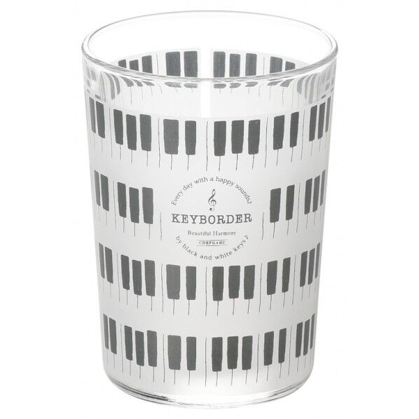 グラスタンブラー(KEYBORDER) SCB-1053 1個