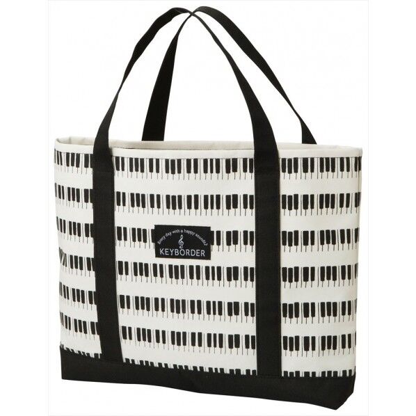 レッスンバッグ(KEYBORDER)ブラック SF-3353-BK 1個